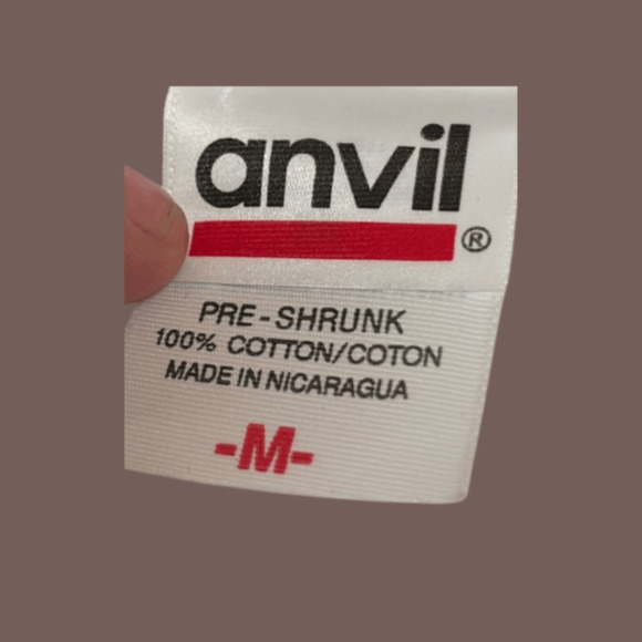 Vintage Anvil Tee | Beat Cal Graphic, White | Size M - Picture 2 of 4
